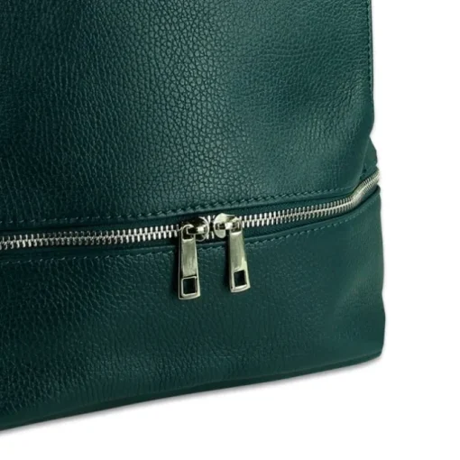 Toscanto Damen Cityrucksack Leder Tasche türkis OTT612RT