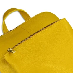 Toscanto Damen Cityrucksack Leder Tasche gelb OTT610RY
