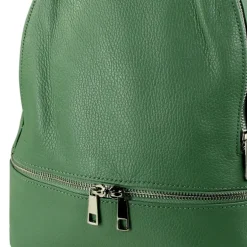 Toscanto Damen Cityrucksack Leder Tasche hellgrün OTT612RL