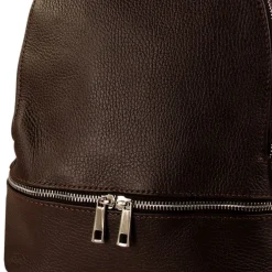Toscanto Damen Cityrucksack Leder Tasche braun OTT612RN