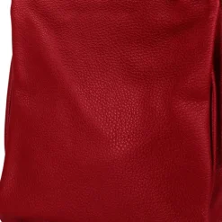 Toscanto Damen Cityrucksack Leder Tasche dunkelrot OTT610RD