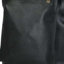 Toscanto Damen Cityrucksack Leder Tasche schwarz OTT610RS