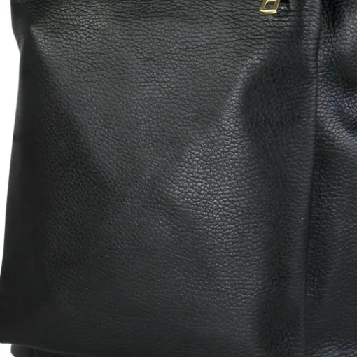 Toscanto Damen Cityrucksack Leder Tasche schwarz OTT610RS