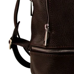 Toscanto Damen Cityrucksack Leder Tasche braun OTT612RN