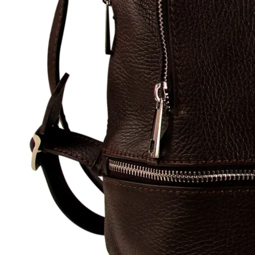 Toscanto Damen Cityrucksack Leder Tasche braun OTT612RN