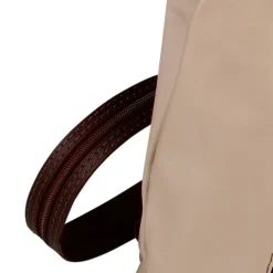 Toscanto Damen Cityrucksack Leder Rucksack rosa braun OTT604RA