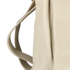 Toscanto Damen Cityrucksack Leder Tasche beige OTT610RC