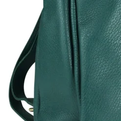 Toscanto Damen Cityrucksack Leder Tasche grün OTT610RG