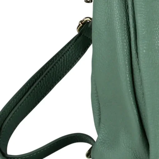 Toscanto Damen Cityrucksack Leder Tasche hellgrün OTT610RL
