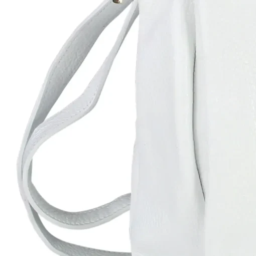 Toscanto Damen Cityrucksack Leder Tasche weiß OTT610RW