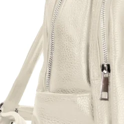 Toscanto Damen Cityrucksack Leder Rucksack beige ORTM101RI