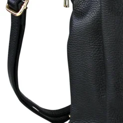 Toscanto Damen Cityrucksack Leder Tasche schwarz OTT610RS