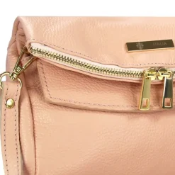 Toscanto Damen Clutch Leder Tasche rosa OTT803SA