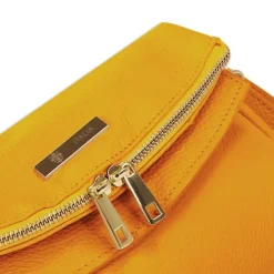 Toscanto Damen Clutch Leder Tasche gelb OTT803SY