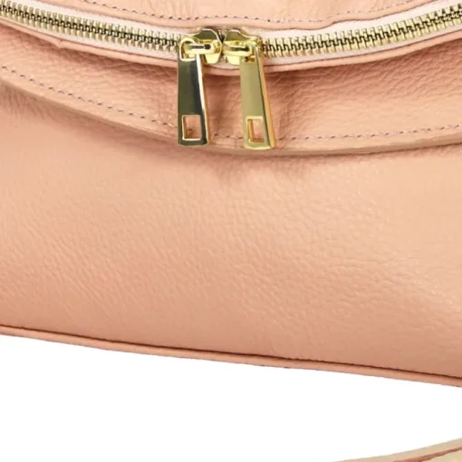 Toscanto Damen Clutch Leder Tasche rosa OTT803SA