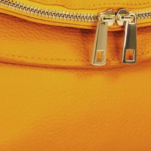 Toscanto Damen Clutch Leder Tasche gelb OTT803SY