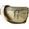 Toscanto Damen Gürteltasche Leder Tasche gold OTT807BZ