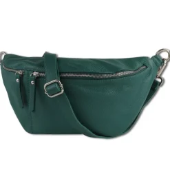 Toscanto Damen Gürteltasche Leder Tasche hellgrün OTT820BL