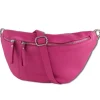 Toscanto Damen Gürteltasche Leder Tasche pink fuchsia OTT820BP