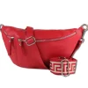 Toscanto Damen Gürteltasche Leder Tasche rot OTT821BR