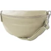 Toscanto Damen Gürteltasche Leder Tasche beige OTT825BI