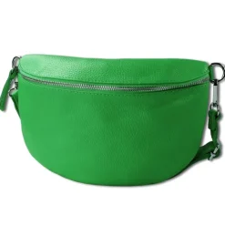 Toscanto Damen Gürteltasche Leder Tasche hellgrün OTT825BL