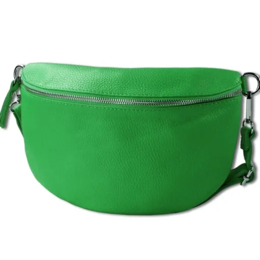 Toscanto Damen Gürteltasche Leder Tasche hellgrün OTT825BL
