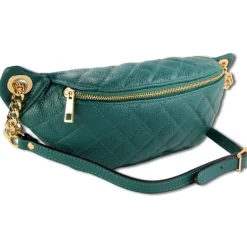 Toscanto Damen Gürteltasche Leder Tasche aquamarin türkis OTTM811GT