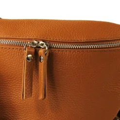 Toscanto Damen Gürteltasche Leder Tasche braun tan OTT807BC