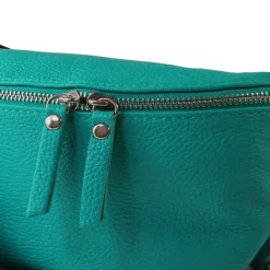 Toscanto Damen Gürteltasche Leder Tasche türkis OTT807BT
