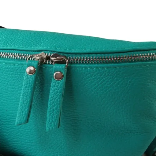 Toscanto Damen Gürteltasche Leder Tasche türkis OTT807BT