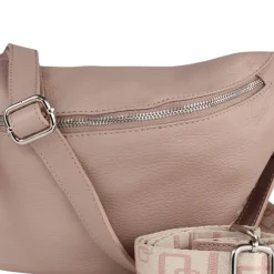 Toscanto Damen Gürteltasche Leder Tasche rosa OTT821BA