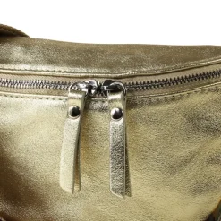 Toscanto Damen Gürteltasche Leder Tasche gold OTT807BZ