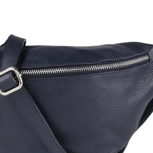 Toscanto Damen Gürteltasche Leder Tasche blau OTT820BB