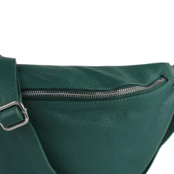Toscanto Damen Gürteltasche Leder Tasche hellgrün OTT820BL