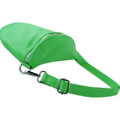 Toscanto Damen Gürteltasche Leder Tasche hellgrün OTT825BL