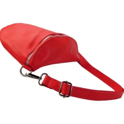 Toscanto Damen Gürteltasche Leder Tasche rot OTT825BR