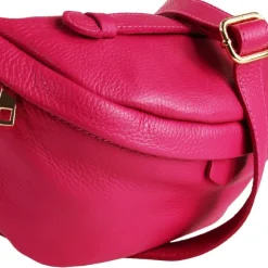 Toscanto Damen Gürteltasche Leder Tasche pink OTTM806GP