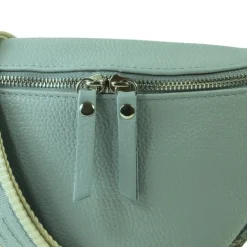 Toscanto Damen Gürteltasche Leder Tasche blau OTT807BH