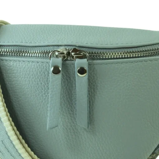Toscanto Damen Gürteltasche Leder Tasche blau OTT807BH