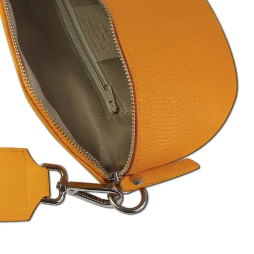 Toscanto Damen Gürteltasche Leder Tasche gelb OTT807BY