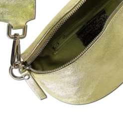 Toscanto Damen Gürteltasche Leder Tasche gold OTT807BZ