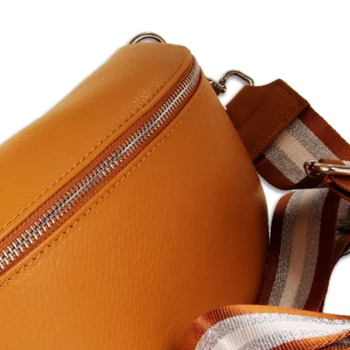 Toscanto Damen Gürteltasche Leder Tasche braun tan OTTM808GC