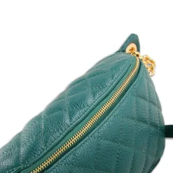 Toscanto Damen Gürteltasche Leder Tasche aquamarin türkis OTTM811GT