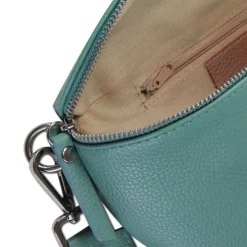 Toscanto Damen Gürteltasche Leder Tasche blau OTT807BH