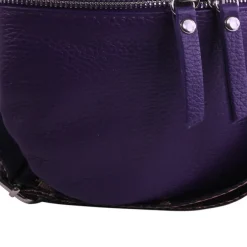 Toscanto Damen Gürteltasche Leder Tasche violett OTT807BV