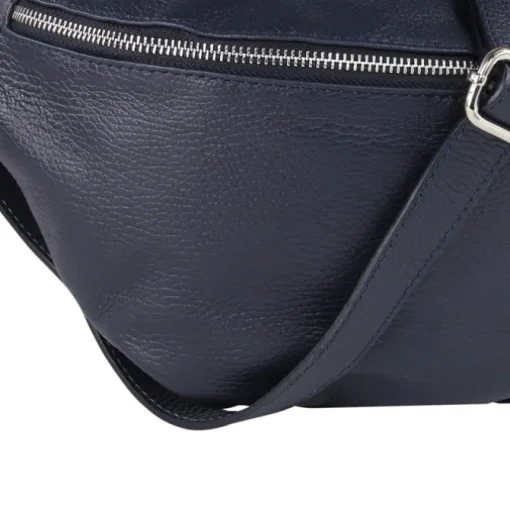 Toscanto Damen Gürteltasche Leder Tasche blau OTT820BB
