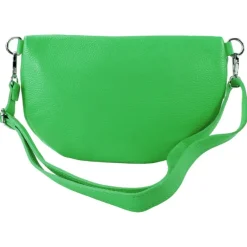 Toscanto Damen Gürteltasche Leder Tasche hellgrün OTT825BL
