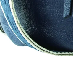 Toscanto Damen Gürteltasche Leder Tasche blau OTT807BB