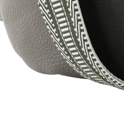 Toscanto Damen Gürteltasche Leder Tasche grau OTT807BK
